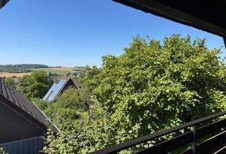 Ausblick Balkon