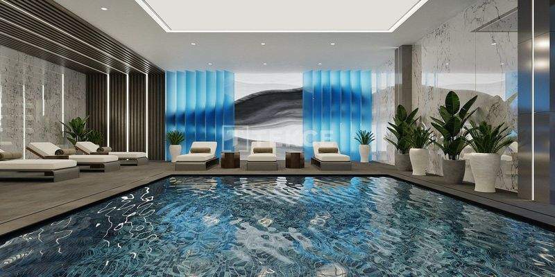 Sea-View Apartments in a Complex with Pools in İzmir Turkey