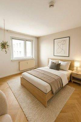 Schlafzimmer (virtuell bearb.)