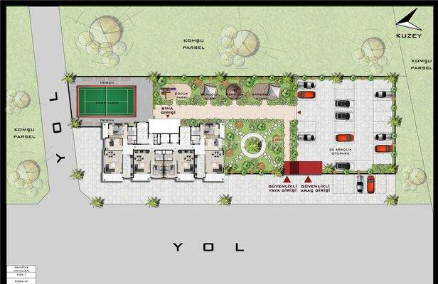 Stylish Flats with Nature and Sea Views in Alanya