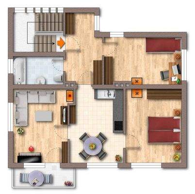 Grundriss Obergeschoss