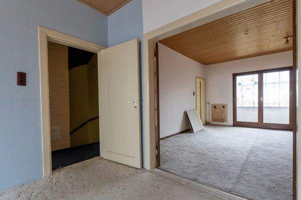 Innenansicht vor Sanierung