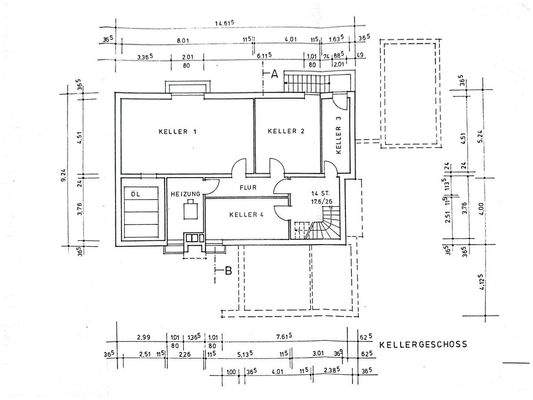 Grundriss Kellergeschoss (KG)