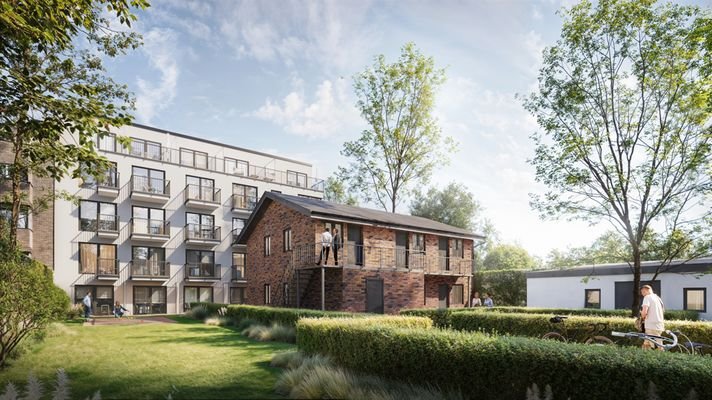 Innenhof mit Remise