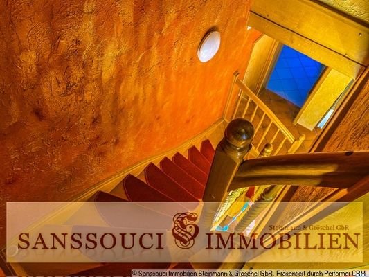 Treppenaufgang in das 1Obergeschoss
