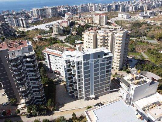 Stylish Apartments in a Complex with Pool in Alanya Mahmutlar