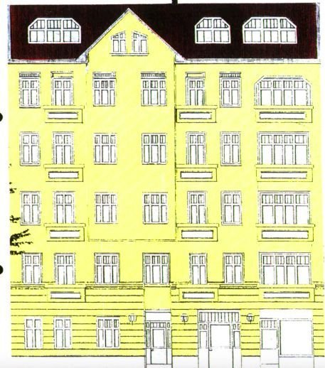 54,66 qm Wohnung in Altbau - traditionelles Berlin