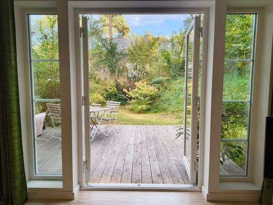 Wohnzimmer Ausgang zum Garten
