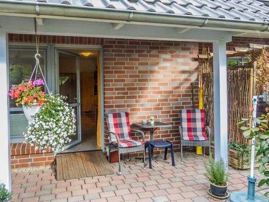 Überdachte Terrasse