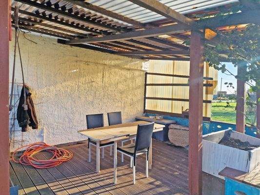 überdachte Terrasse