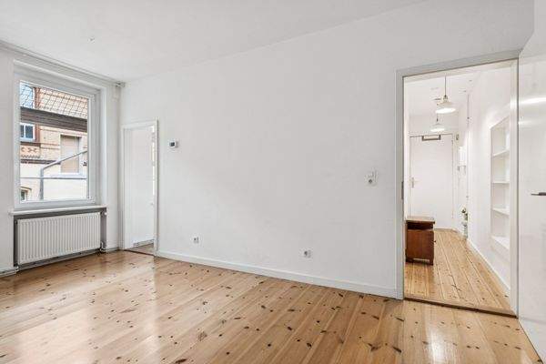 Wohnzimmer Blick in die Diele