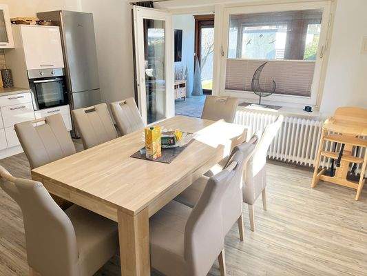 ... Platz für einen Essbereich