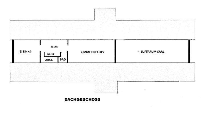 Grundriss Dachgeschoss
