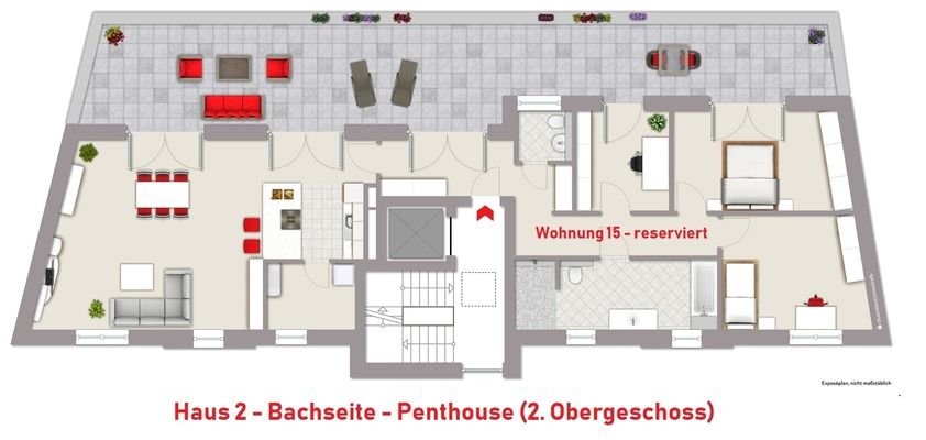 Grundriss Wohnung 15