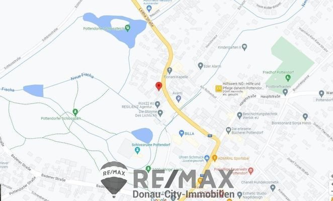 22 Google Maps Pottendorf Schlosspark Umgebung