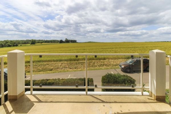 Balkon am Wohnzimmer