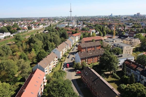 Almatastraße-Luftbild