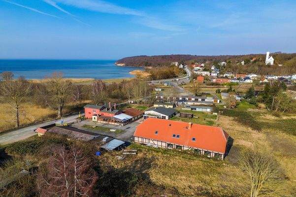 Luftbildaufnahme - Blick über Lietzow