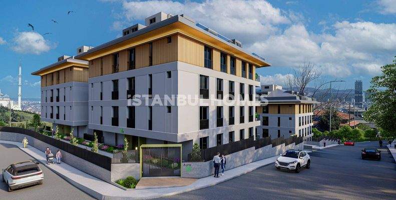 City-View Flats with Horizontal Architecture in Istanbul Uskudar