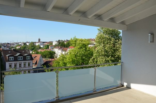 Blick über die Stadt genießen