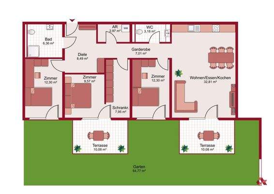 Grundriss A 002,5 2D
