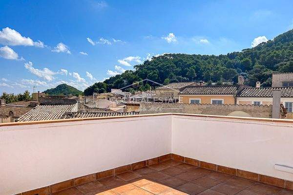 Blick von der Dachterrasse