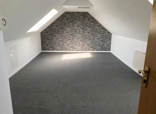 zusätzliche Nutzfläche im Spitzboden