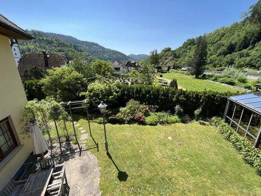 Ausblick Balkon Richtung Südwest