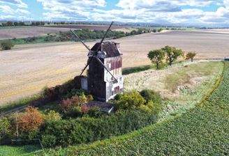 Luftaufnahme Frontansicht rechts