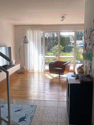 Blick zum Wohnbereich