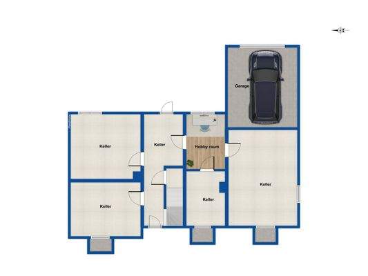 Grundriss Kellergeschoss