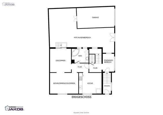 Grundriss Erdgeschoss 