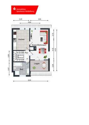 Grundriss Dachgeschoss