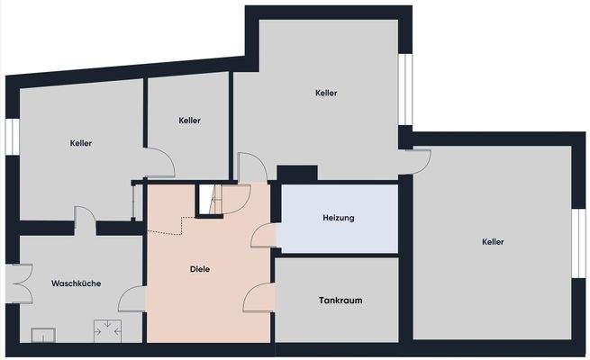 Grundriss ohne Maßstab UG