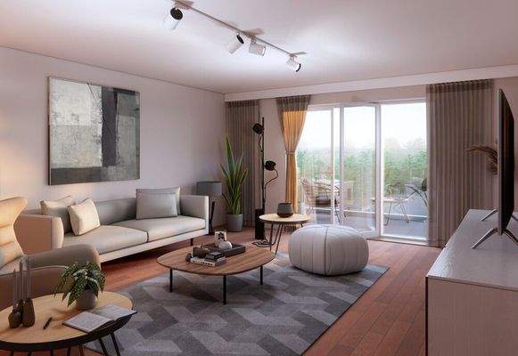 Visualisierung Wohnzimmer