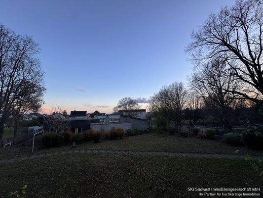 Ausblick der Wohnung 