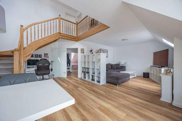 offener Wohn- Essbereich