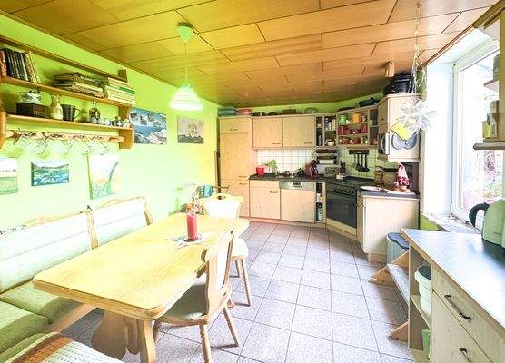 Von der Küche raus...