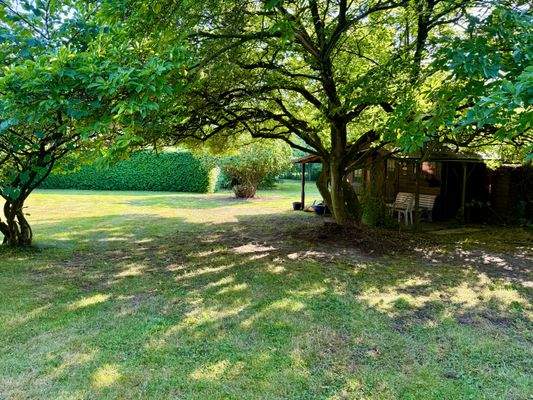 Garten und Gartenhaus