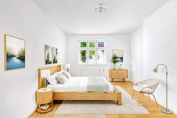 Schlafzimmer Staging