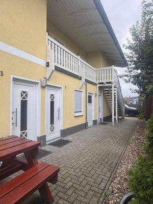 Zugang zu den Wohnungen