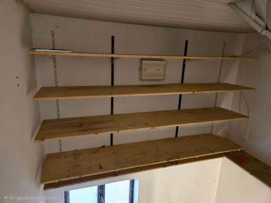 Regale Treppenhaus Keller