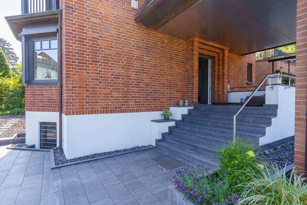 Eingang im Außenbereich