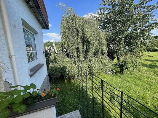 Ausblick von Terrasse