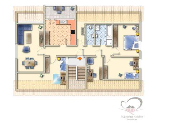 Grundriss Dachgeschoss