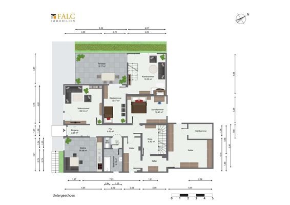 Grundriss Untergeschoss