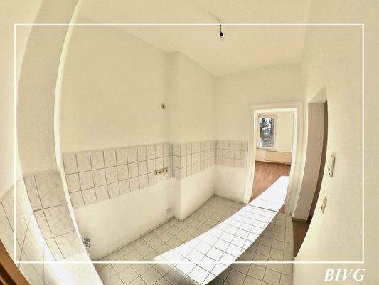 Helle Küche im Neubau