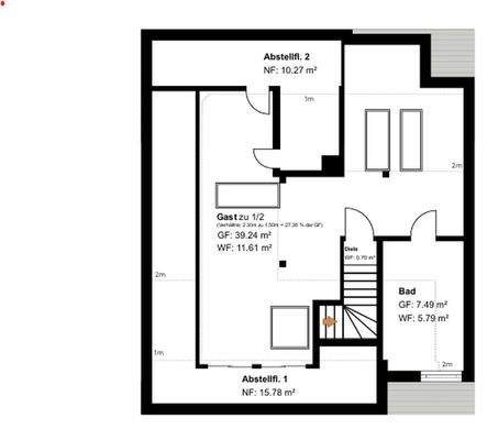 Grundriss Dachgeschoss
