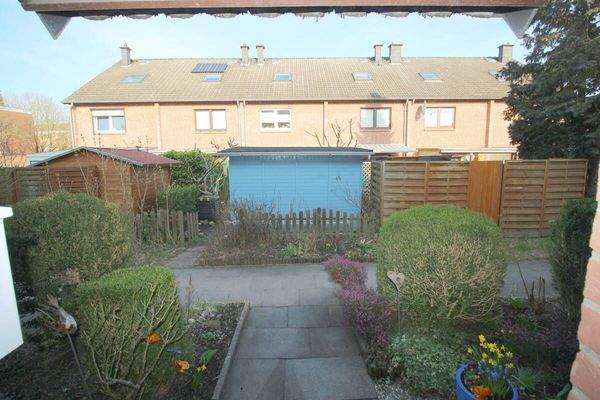 Eingangsbereich mit kleinem Vorgarten zum RMH