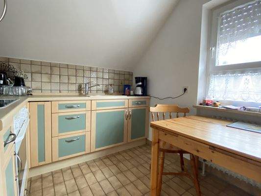 Küche im Obergeschoss